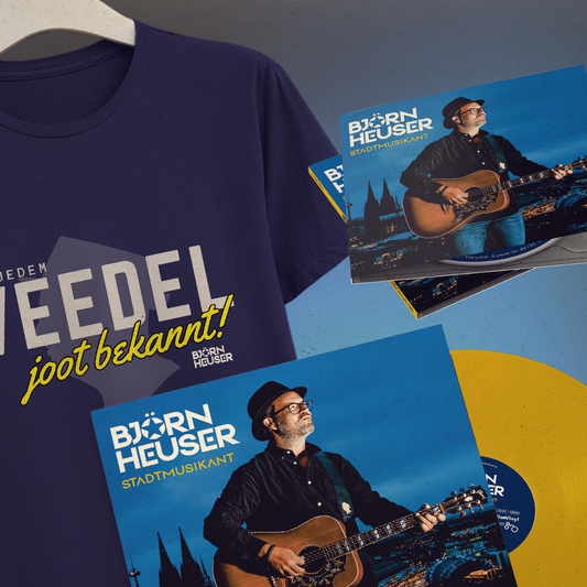 Stadtmusikant-Bundle #3: T-Shirt + Vinyl + CD